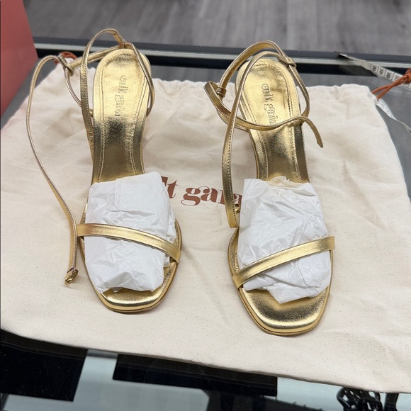 Cult Gaia Circe Sandal in Brass - Picture 7 of 11